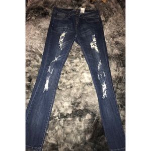 Distressed Jeans VIP skinny jeans